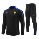 Frankreich Trainingsanzüge 2024-25 Schwarze